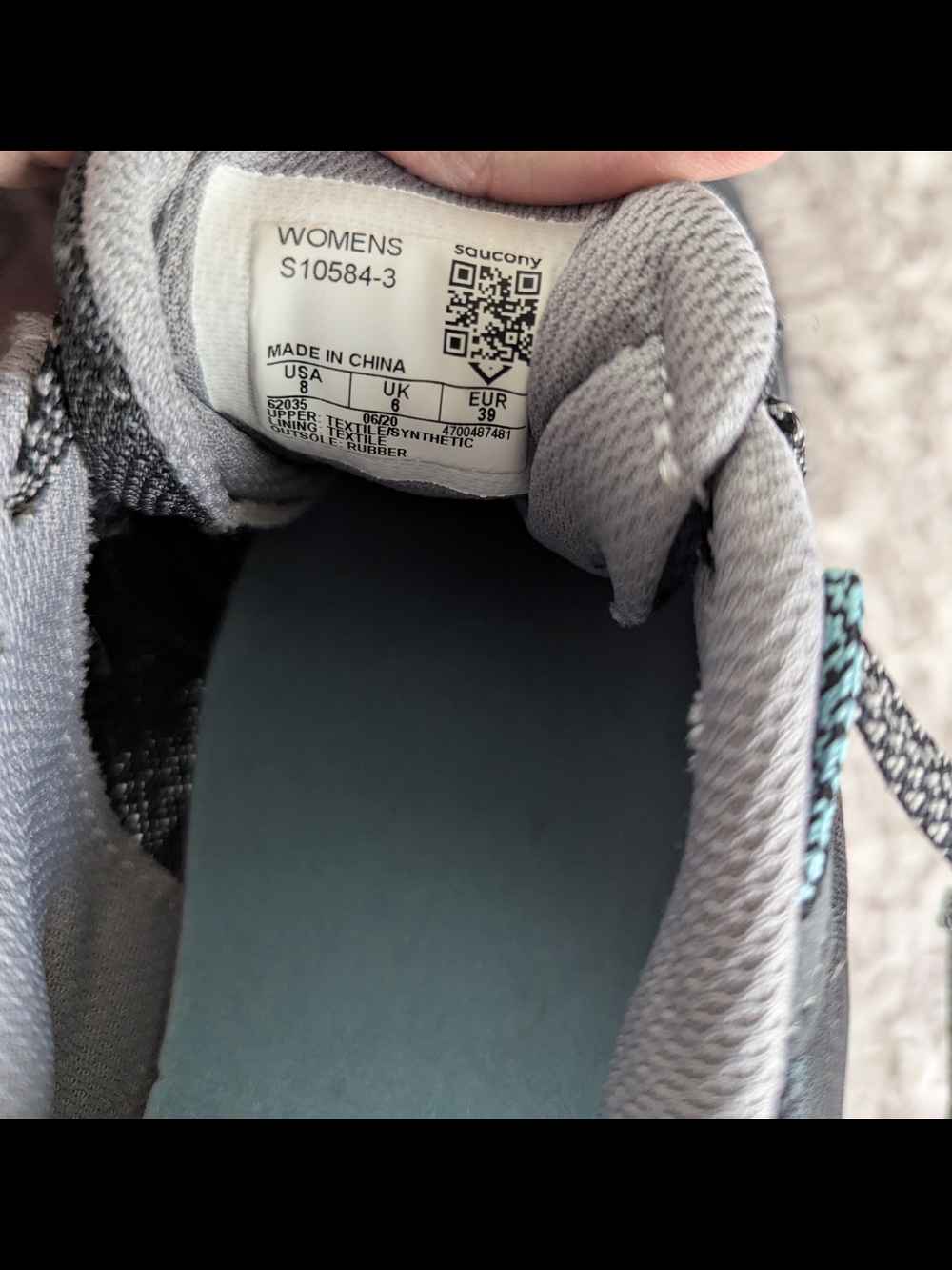 Saucony Excursion TR14 Trail Shoe - Picture 9 of 10